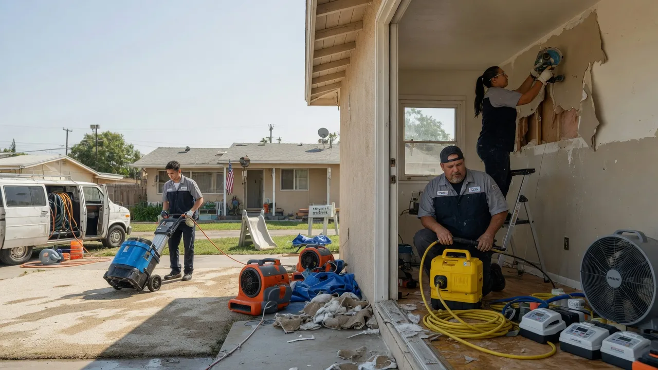 Water Damage Restoration in Montague, CA near me